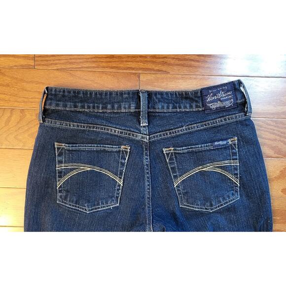 Levi Strauss Women’s Signature Bootcut Blue Misses Size 4 Denim Jeans - Picture 4 of 14